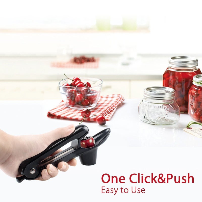 Ruibo Cherry Pitter Tool And Olive Pitter Remover Stoner Manual Kitchen Gadget Black - Image 3